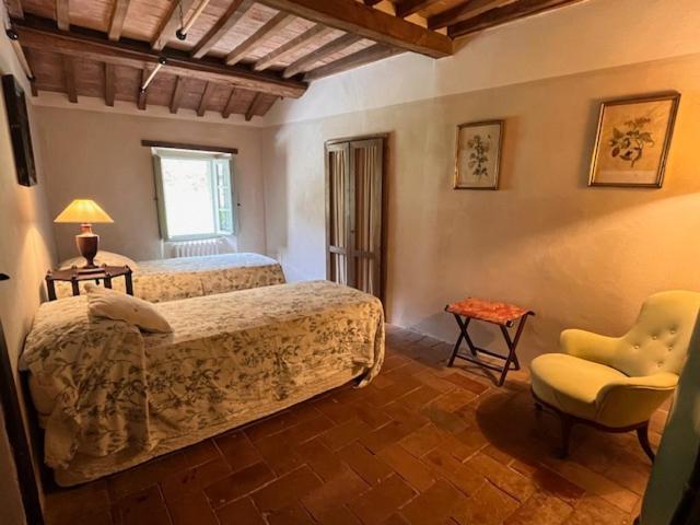 Vila Casa Di Pietro In Vivo D'Orcia, Pool Exteriér fotografie