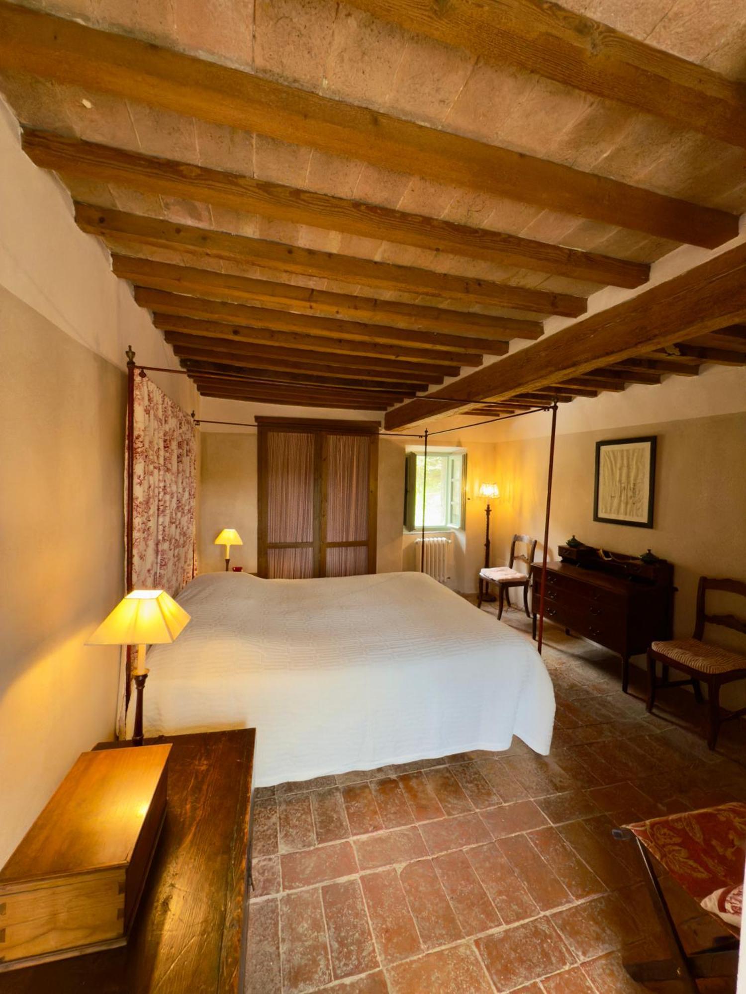 Vila Casa Di Pietro In Vivo D'Orcia, Pool Exteriér fotografie