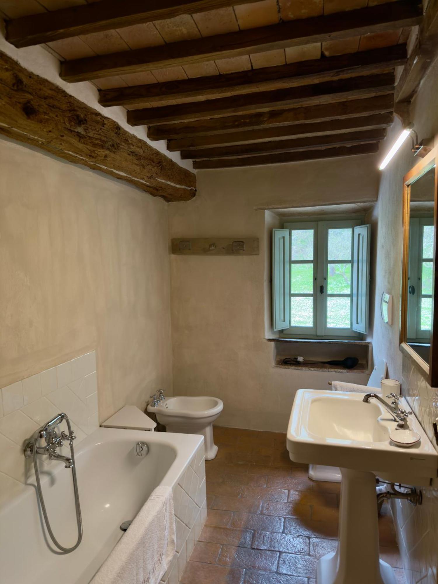 Vila Casa Di Pietro In Vivo D'Orcia, Pool Exteriér fotografie