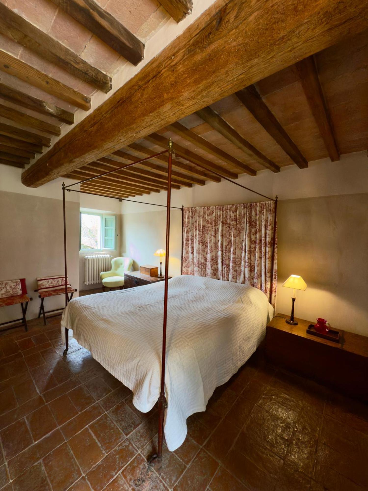 Vila Casa Di Pietro In Vivo D'Orcia, Pool Exteriér fotografie