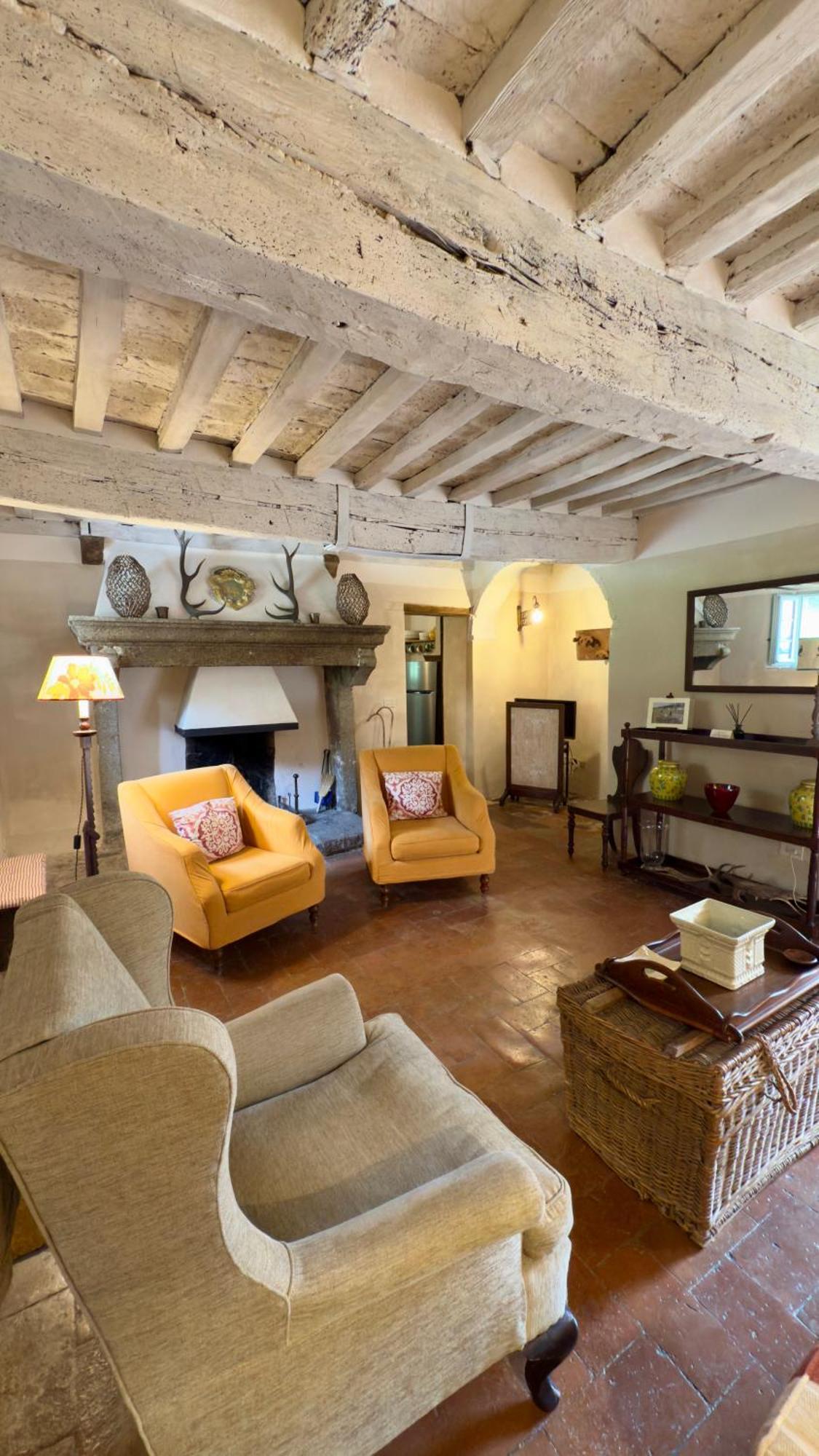 Vila Casa Di Pietro In Vivo D'Orcia, Pool Exteriér fotografie