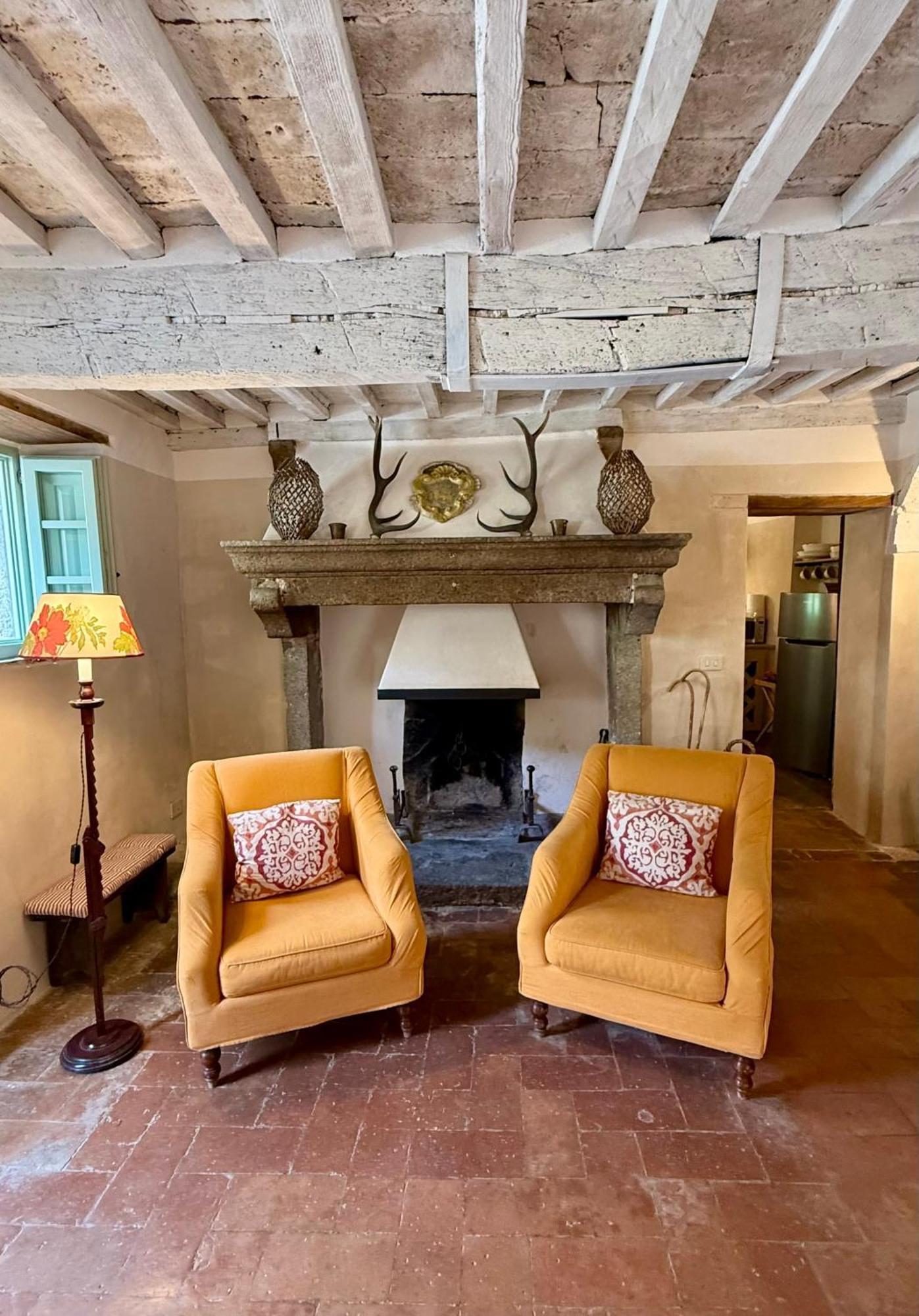 Vila Casa Di Pietro In Vivo D'Orcia, Pool Exteriér fotografie