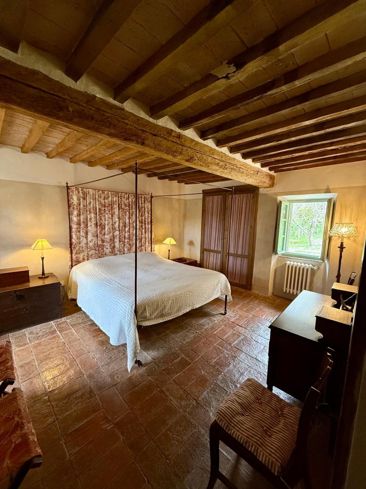 Vila Casa Di Pietro In Vivo D'Orcia, Pool Exteriér fotografie