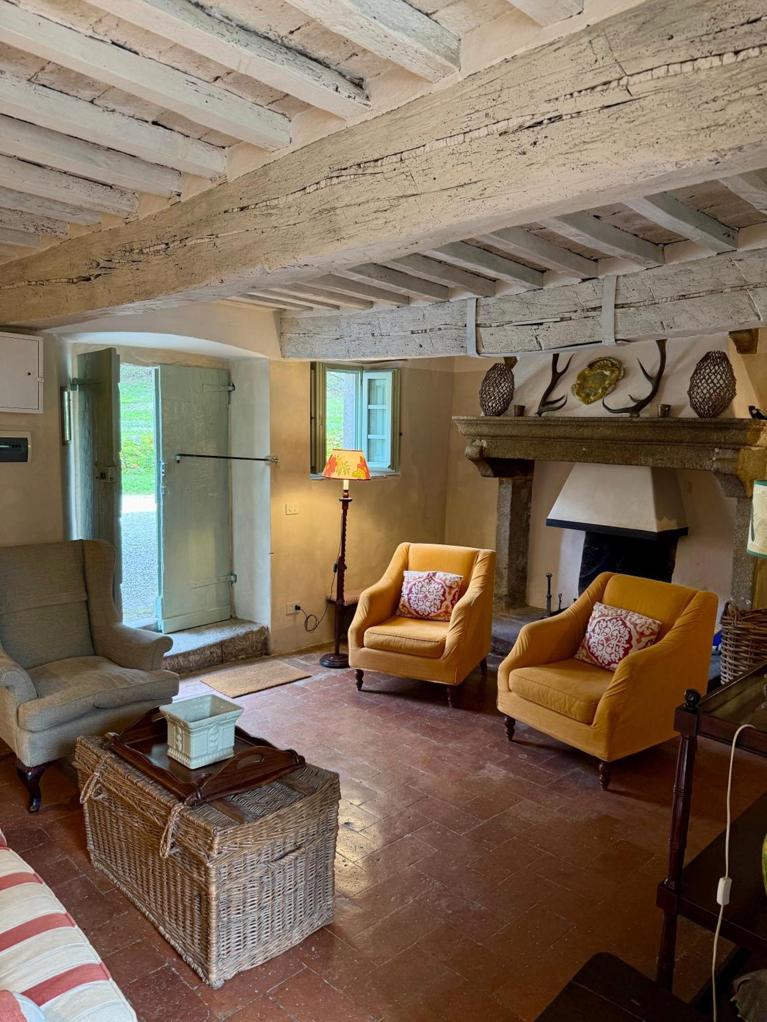 Vila Casa Di Pietro In Vivo D'Orcia, Pool Exteriér fotografie